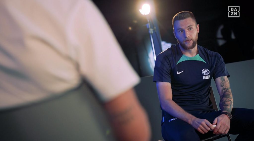 Skriniar, intervista a Dazn