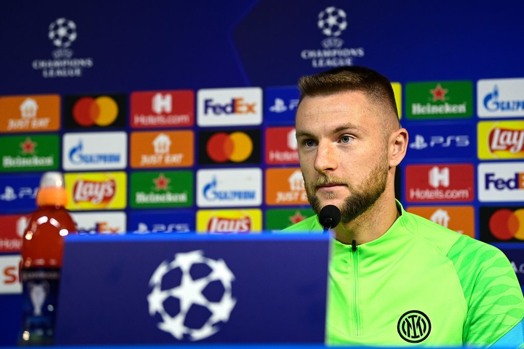 FC Internazionale Training Session &amp; Press Conference