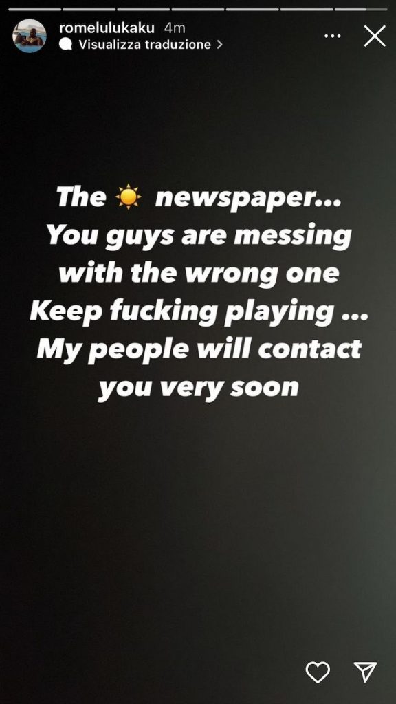 lukaku contro sun