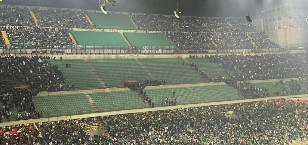Inter, la Curva lascia lo stadio