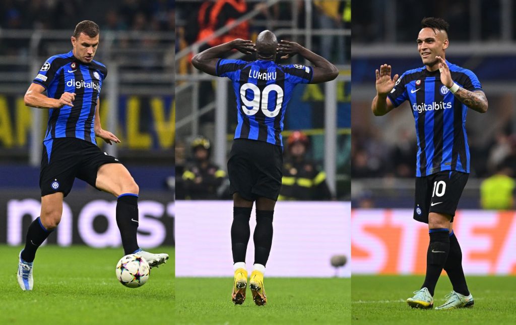 dzeko lukaku lautaro