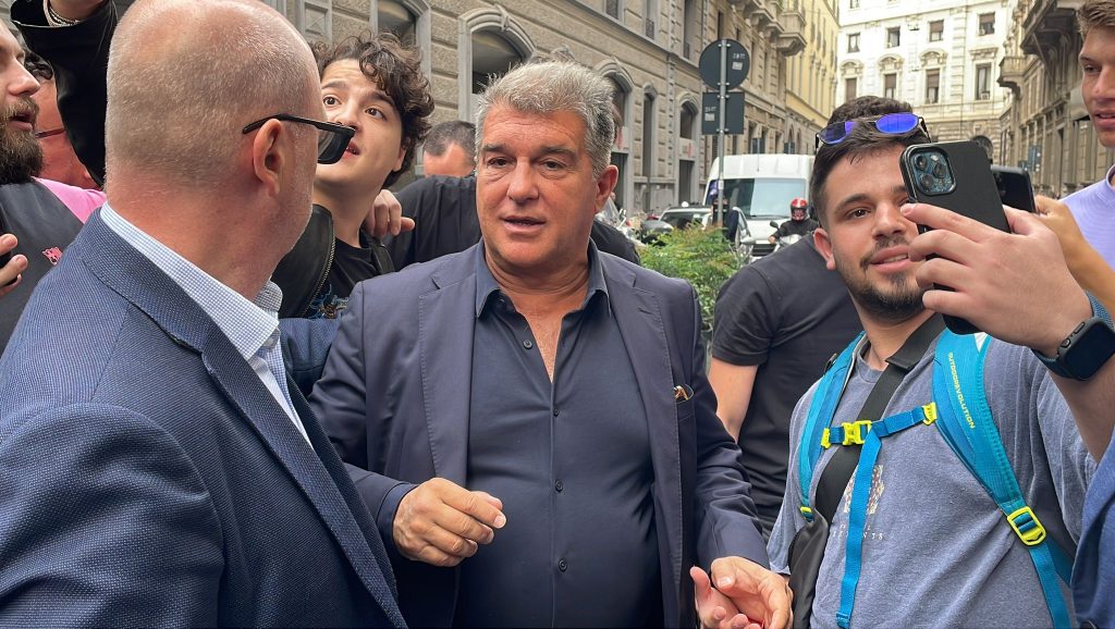 Laporta Barcellona Inter