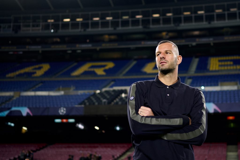 FC Internazionale Training Session And Press Conference