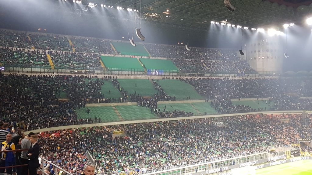 Inter, la Curva esce dallo stadio