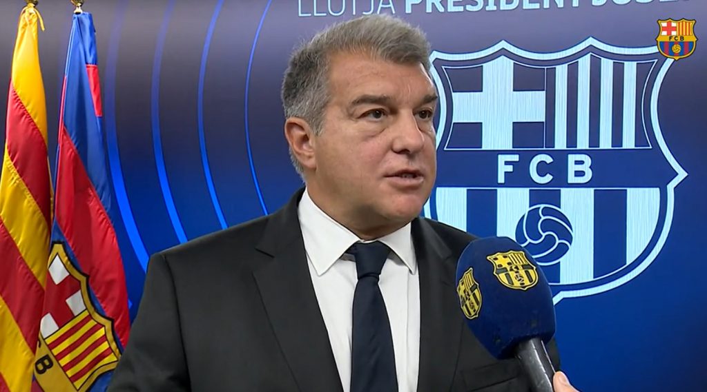 Parla Joan Laporta