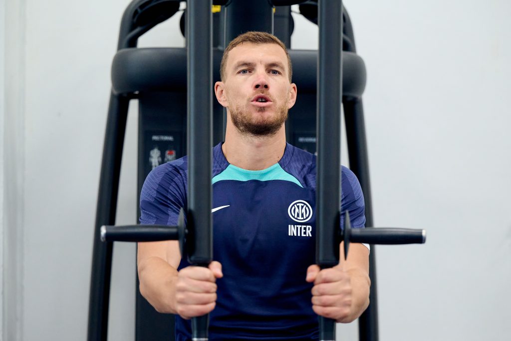 Dzeko in palestra