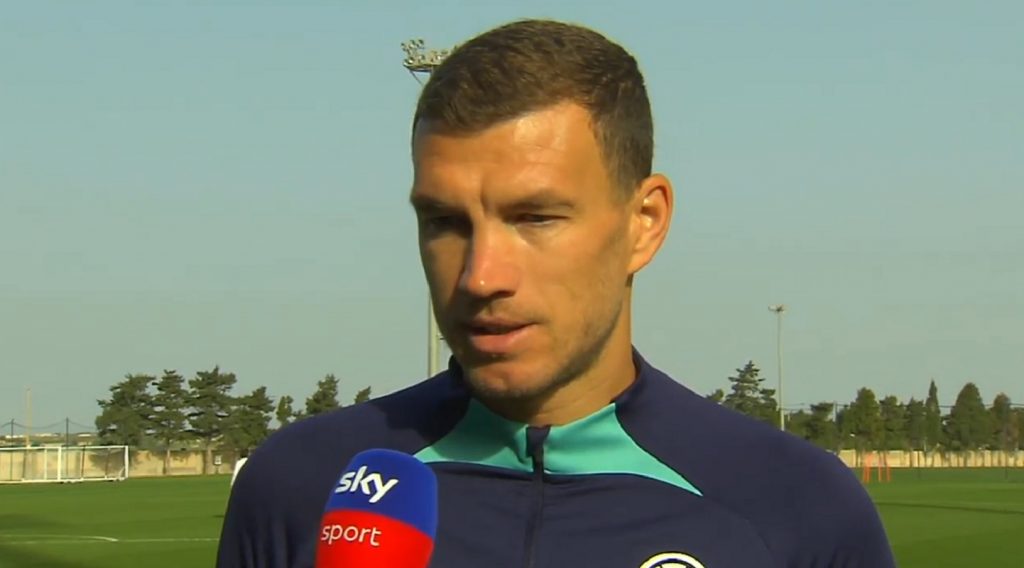 Dzeko intervistato a Sky