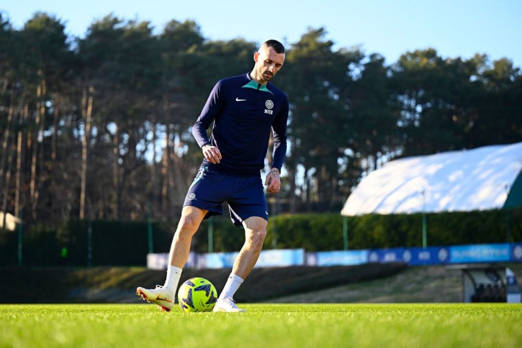 FC Internazionale Training Session and Press Conference