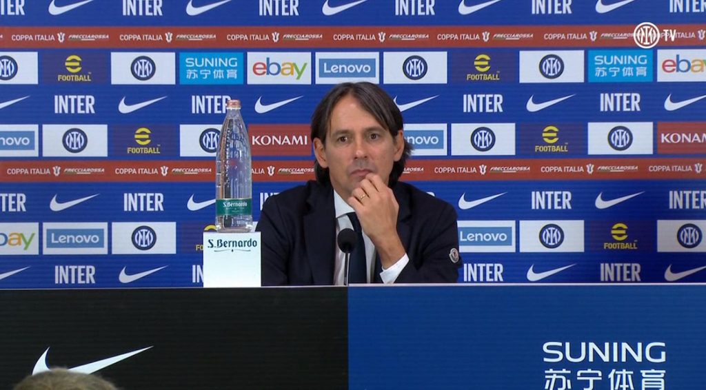 Conferenza Inzaghi Inter Parma