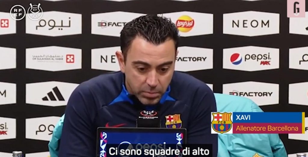 video xavi esagera