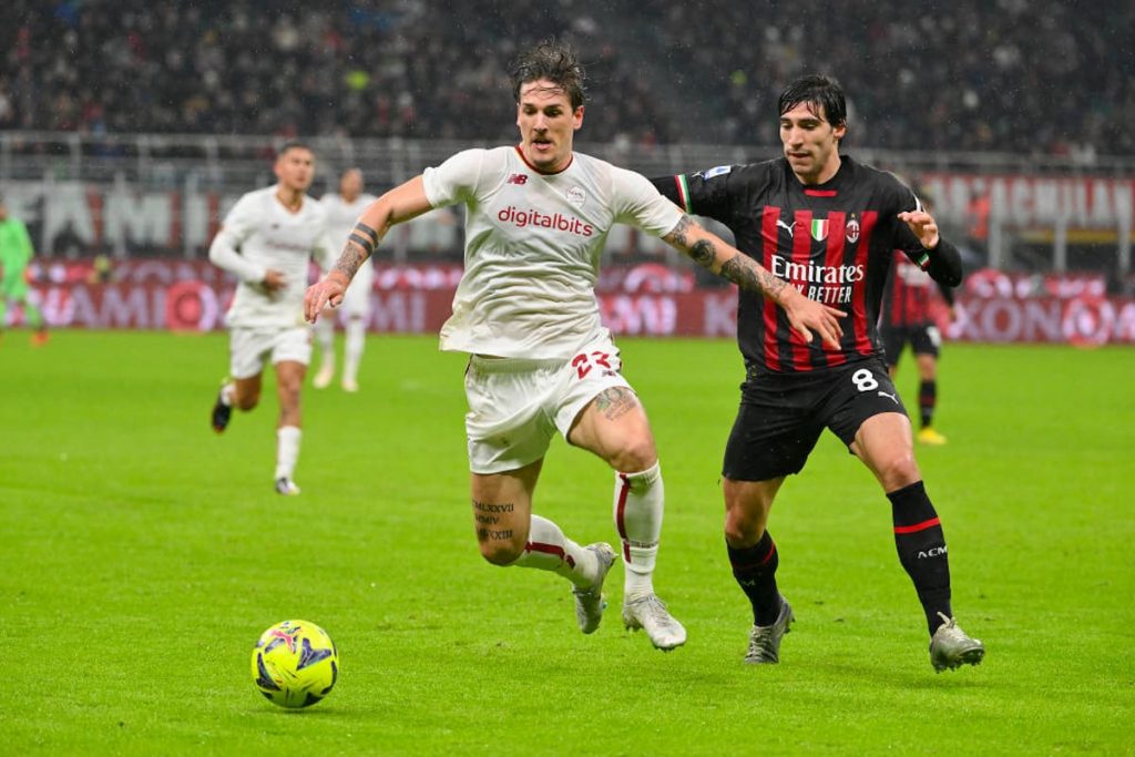 zaniolo milan offerta roma