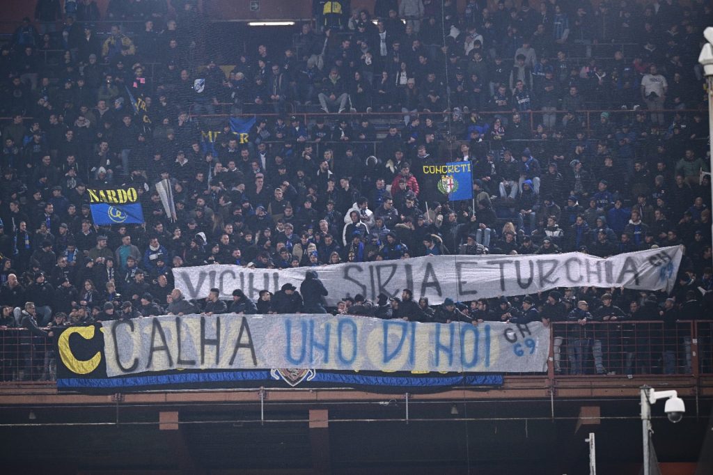 turchia striscione tifosi