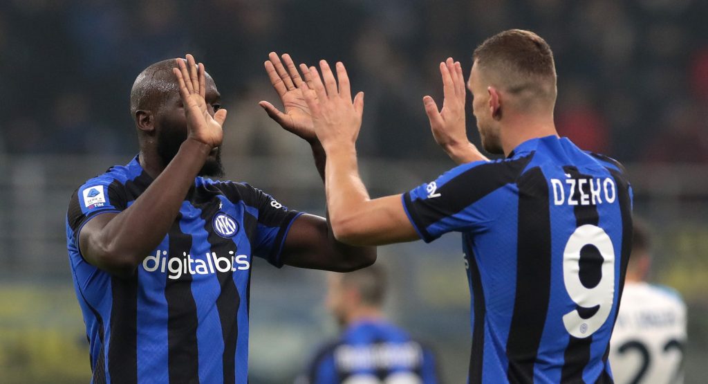 Lukaku Dzeko Inter