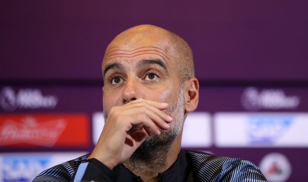 Manchester City, Guardiola in conferenza