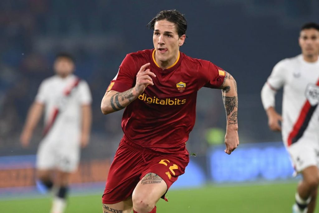 Zaniolo Coppa Italia Roma Genoa