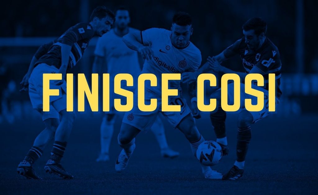 sampdoria inter pareggio