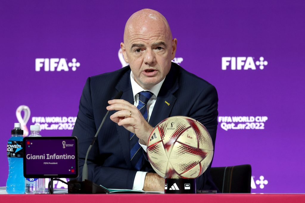 Gianni Infantino Press Conference - FIFA World Cup Qatar 2022