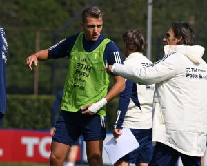mateo retegui Italy Training Session &amp; Press Conference
