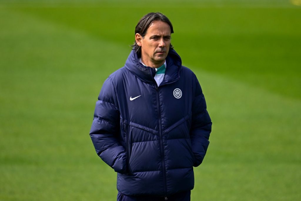 FC Internazionale Training Session and Press Conference