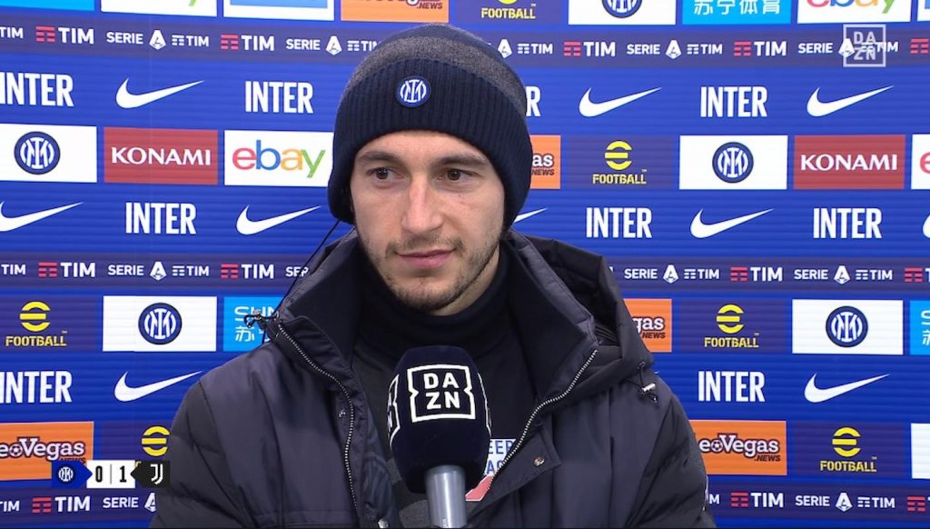 darmian inter juve dazn