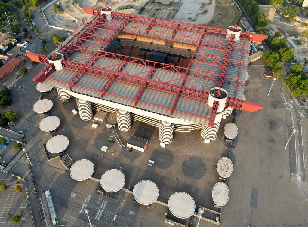 Aerial Views Of Serie A 2022 Venues