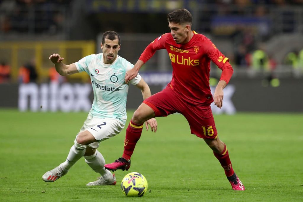 Mkhitaryan inter lecce