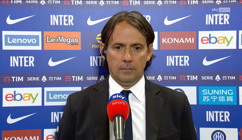 inzaghi post inter lazio sky