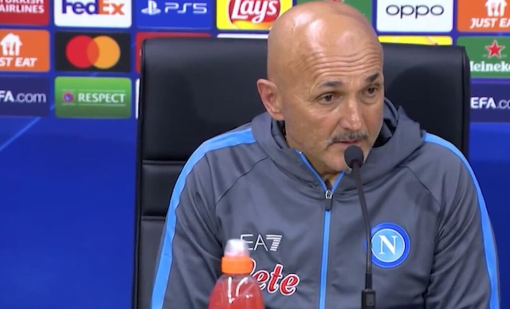 spalletti napoli milan conferenzxa