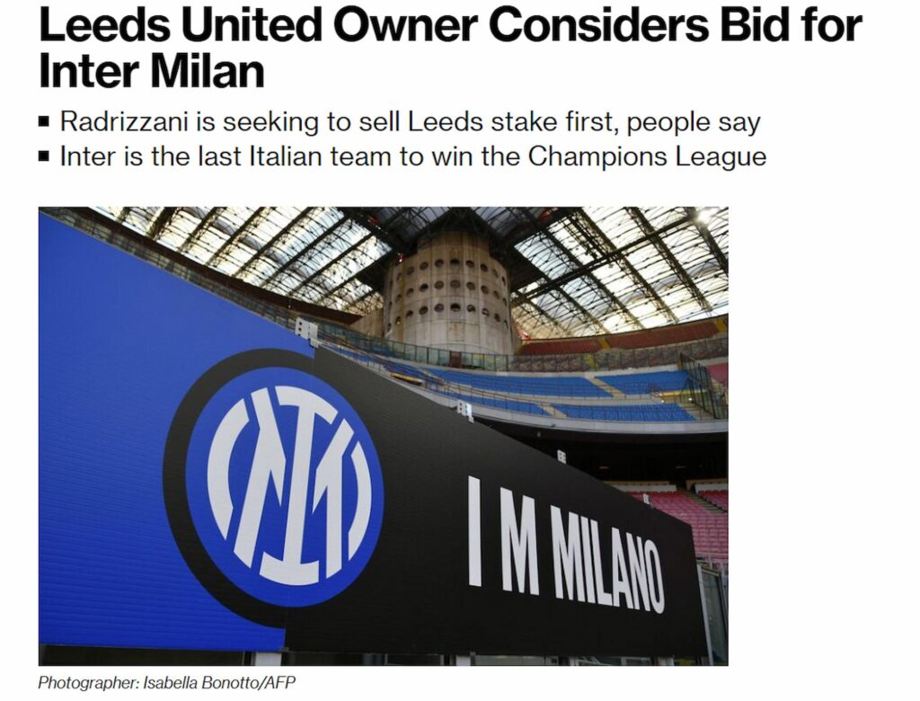radrizzani offerta inter