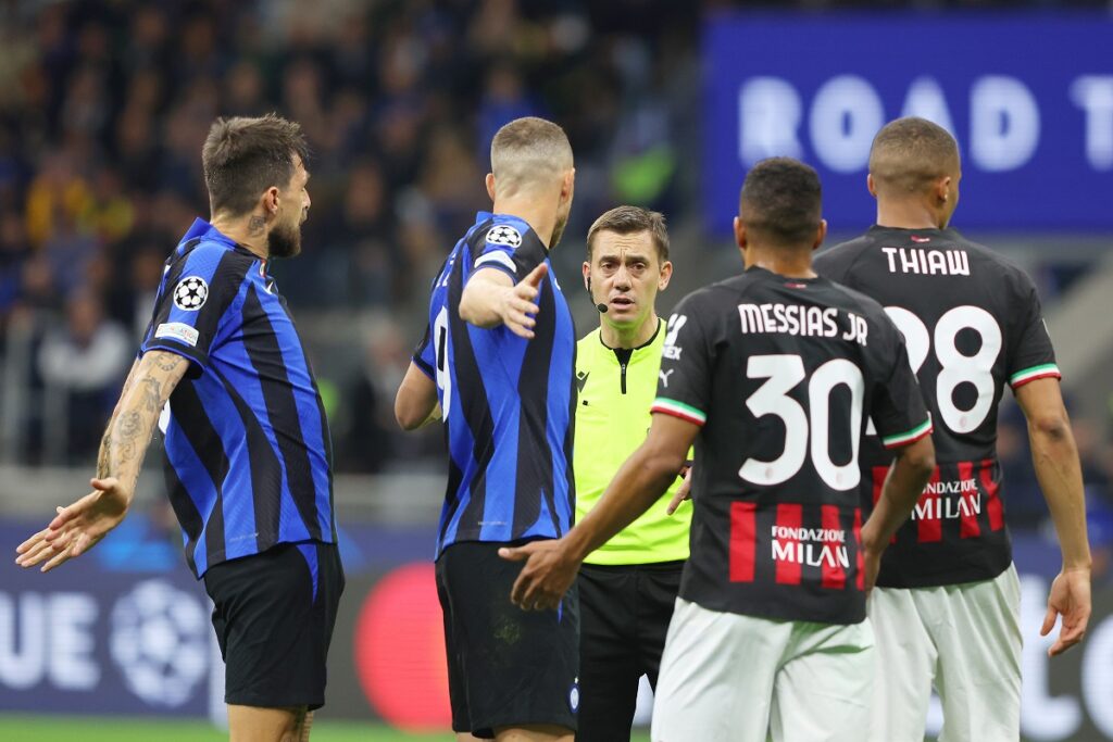 Turpin arbitro di Inter-Milan