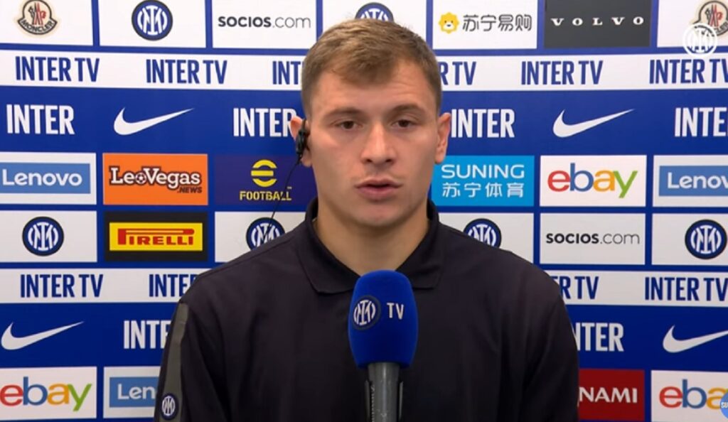 Parla Barella a Inter Tv