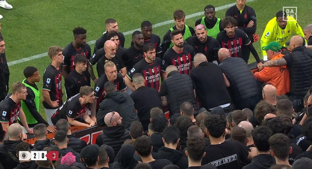 milan sconfitta spezia