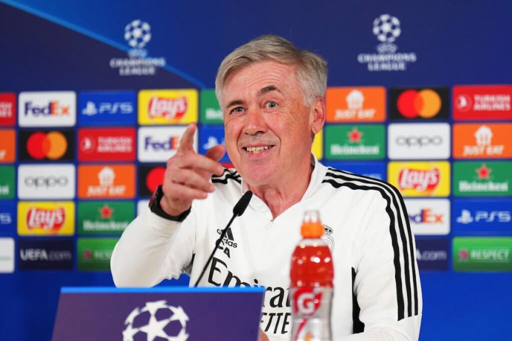 ancelotti champions euroderby