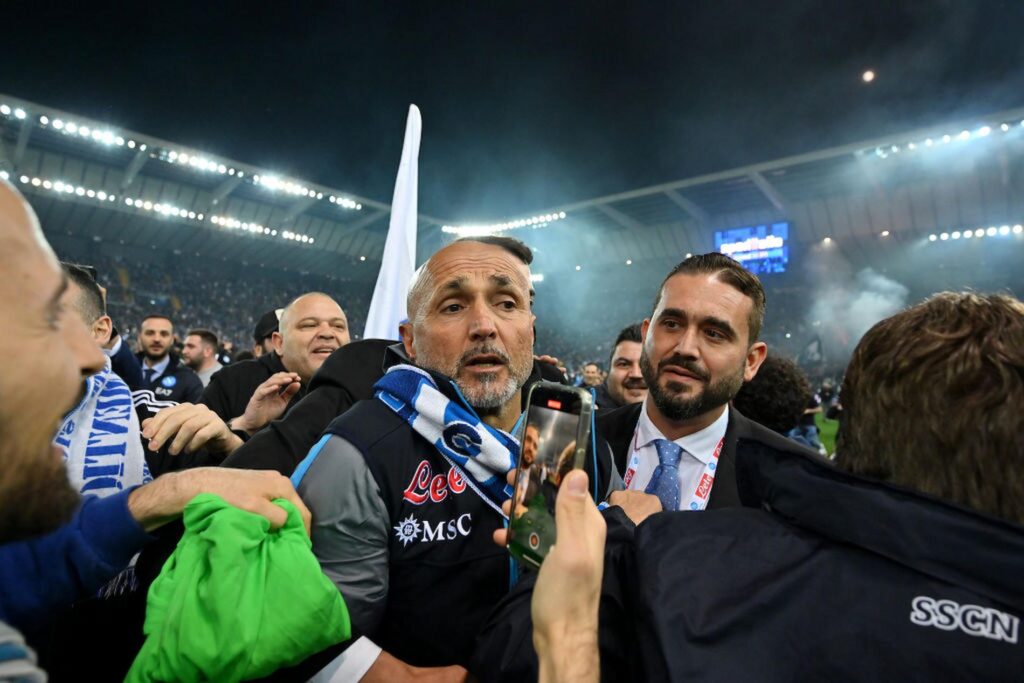 de napoli trionfo spalletti