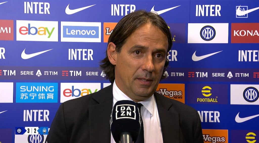 inzaghi post inter atalanta dazn