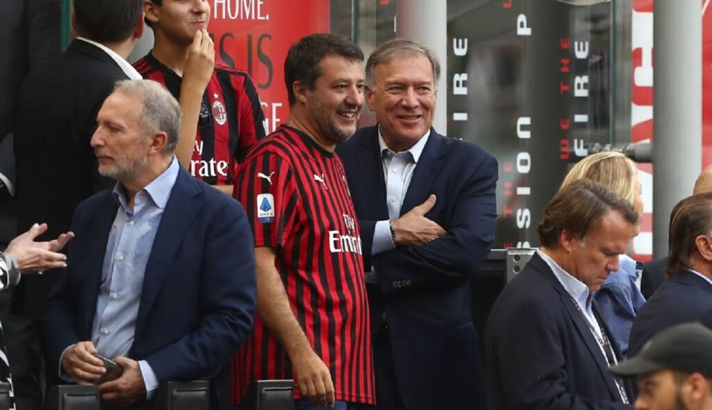Salvini sull'euroderby