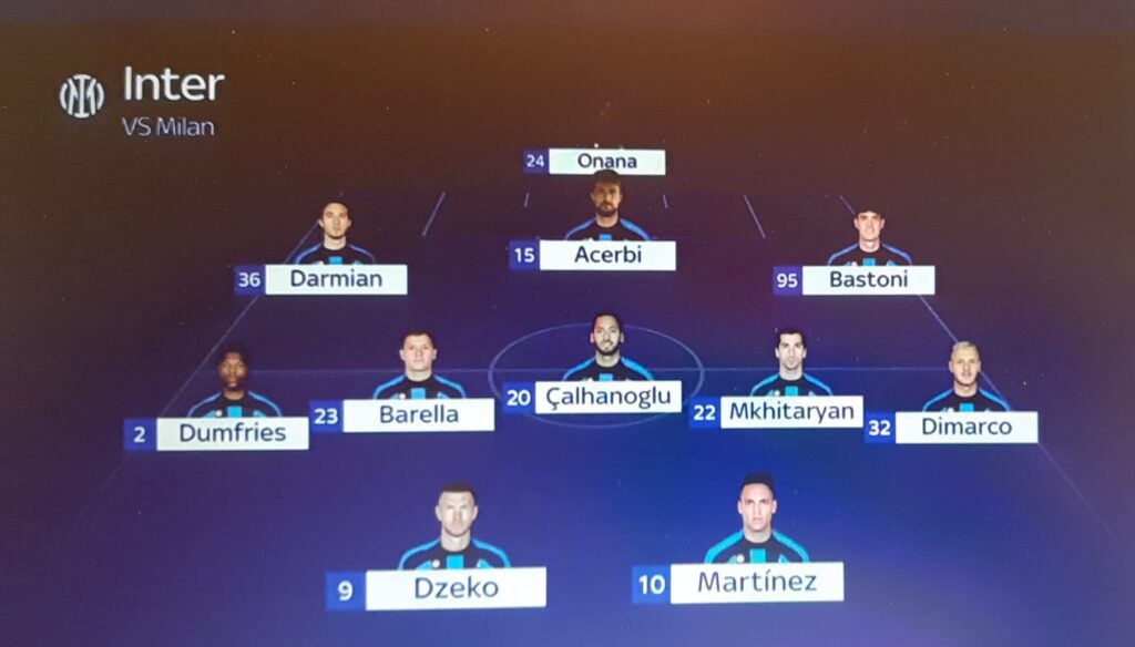 formazione probabile sky inter milan semifinale ritorno cl
