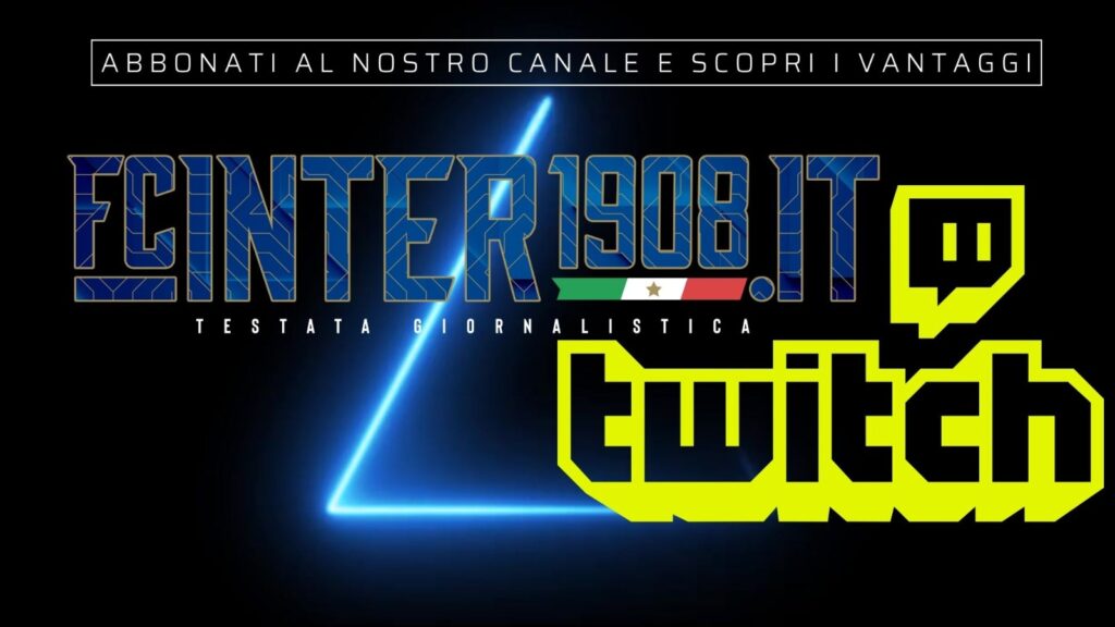 Abbonarsi al canale Twitch di Fcinter1908