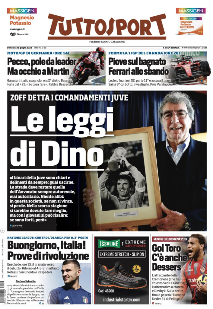 tuttosport-prima-18-giugno-2023