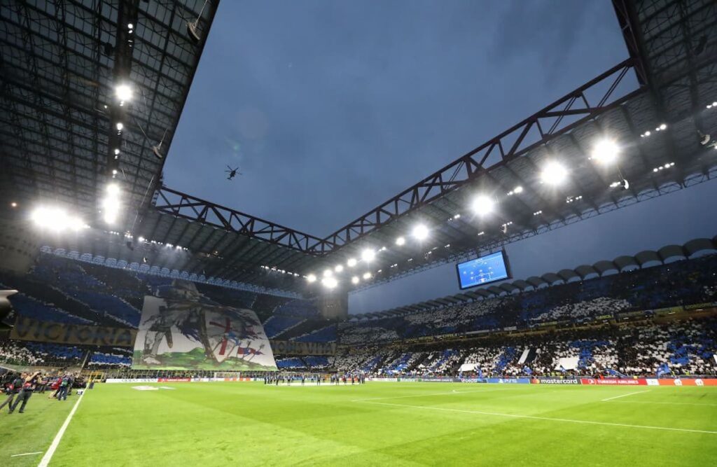 milan inter champions league meazza
