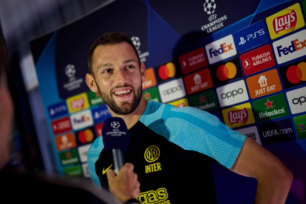 FC Internazionale Training Session and Press Conference
