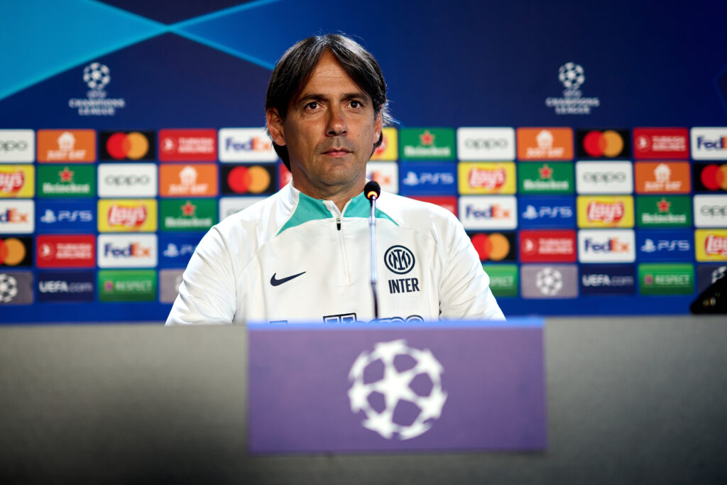 FC Internazionale Training Session and Press Conference