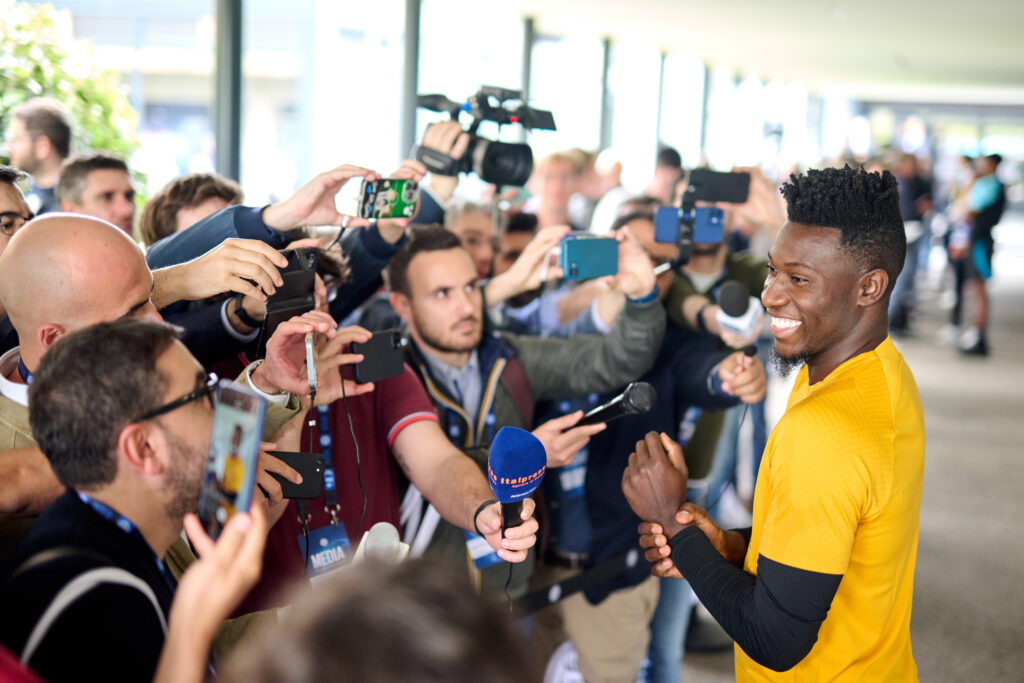 FC Internazionale Training Session and Press Conference