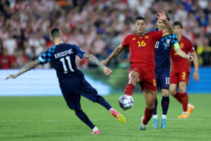 brozovic Croatia v Spain - UEFA Nations League 2022/23 Final