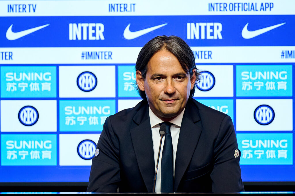 Inzaghi in conferenza