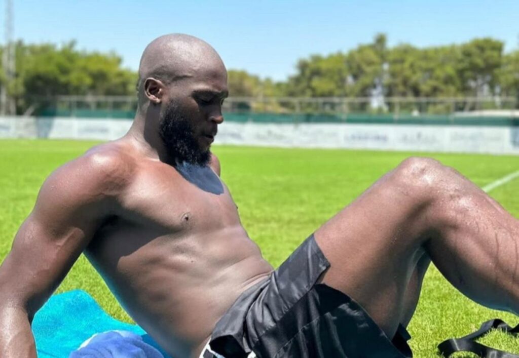 lukaku allenamento