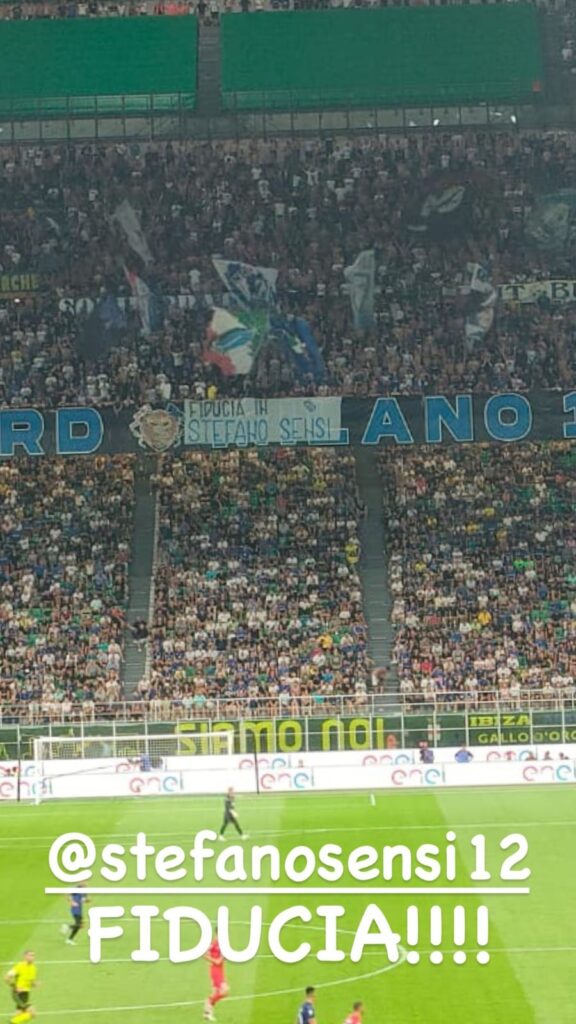 Messaggio Curva a Sensi