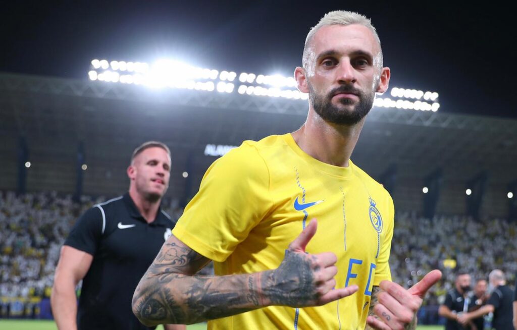Brozovic esulta