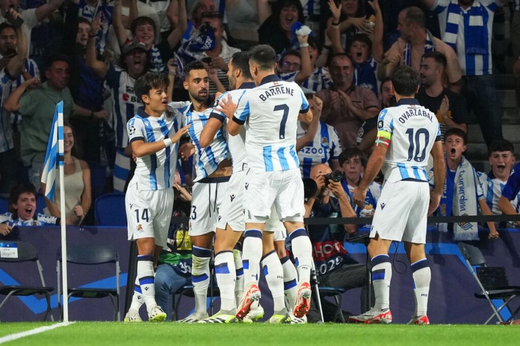 Real Sociedad v FC Internazionale: Group D - UEFA Champions League 2023/24