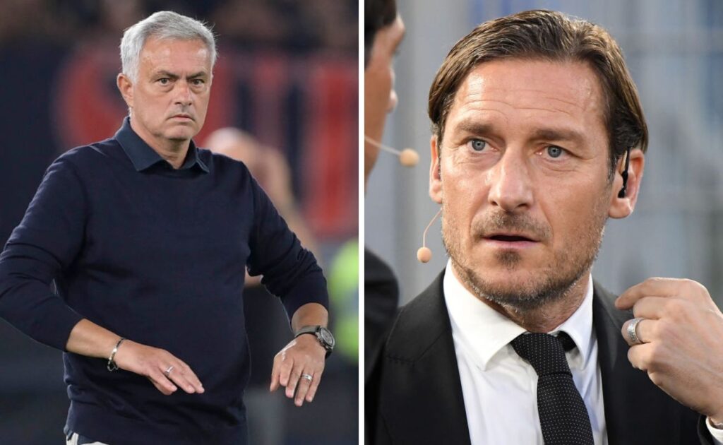totti mourinho